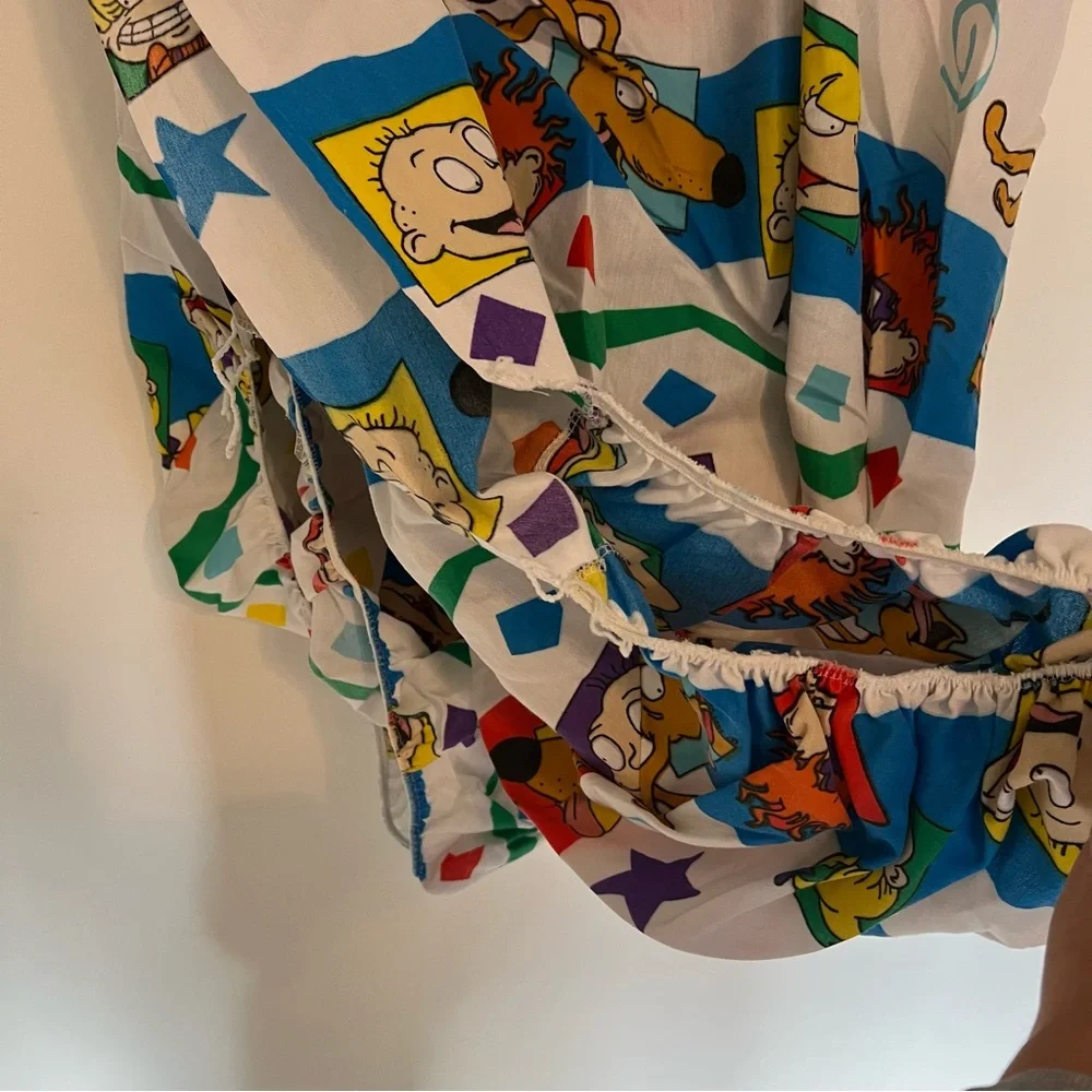 Vintage Nickelodeon Rugrats 3-Piece Twin Sheet Set